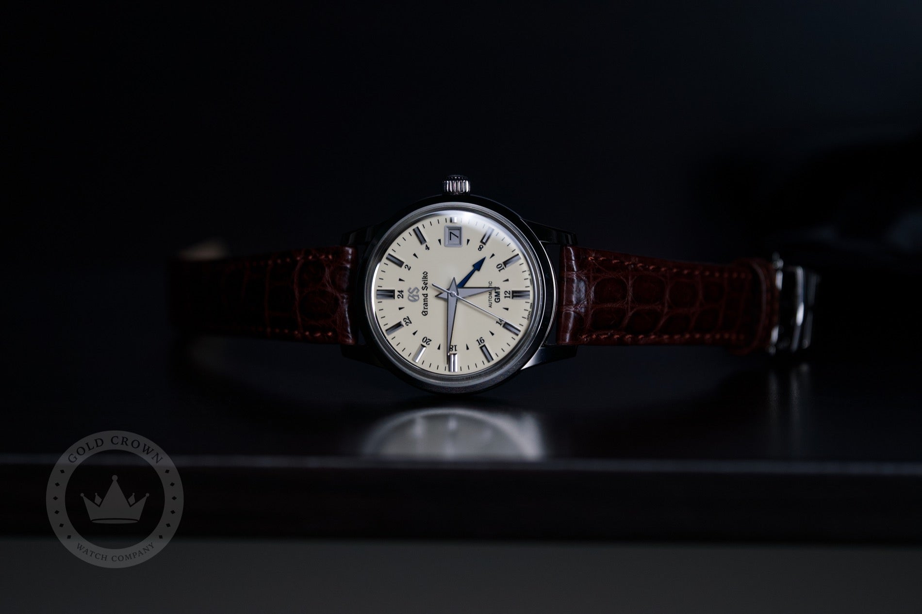 Grand Seiko GMT SBGM221 Full Set – Gold Crown Watch Company