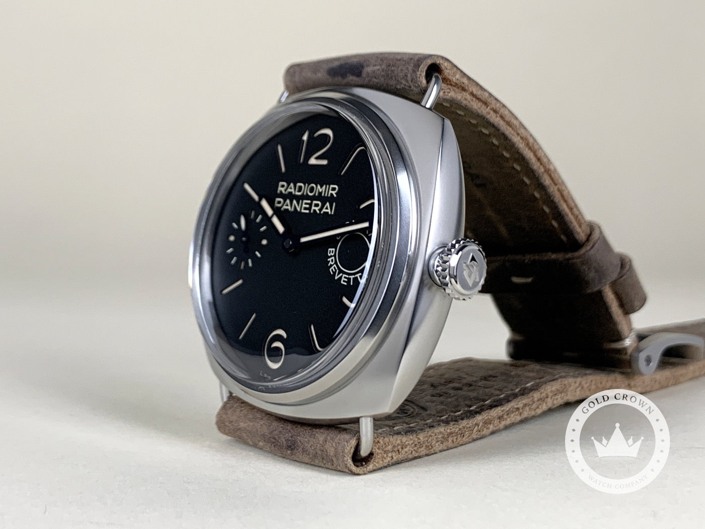 Panerai Radiomir 8 Days PAM00992 Full Set Gold Crown Watch Company