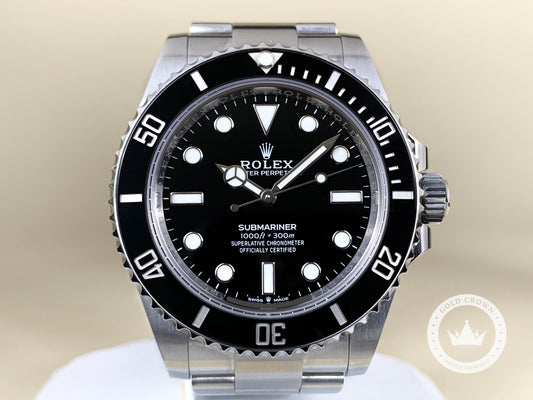 Rolex Submariner No Date 124060 Full Set