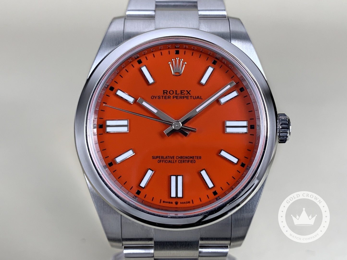 Rolex Oyster Perpetual 124300 “Coral” Full Set