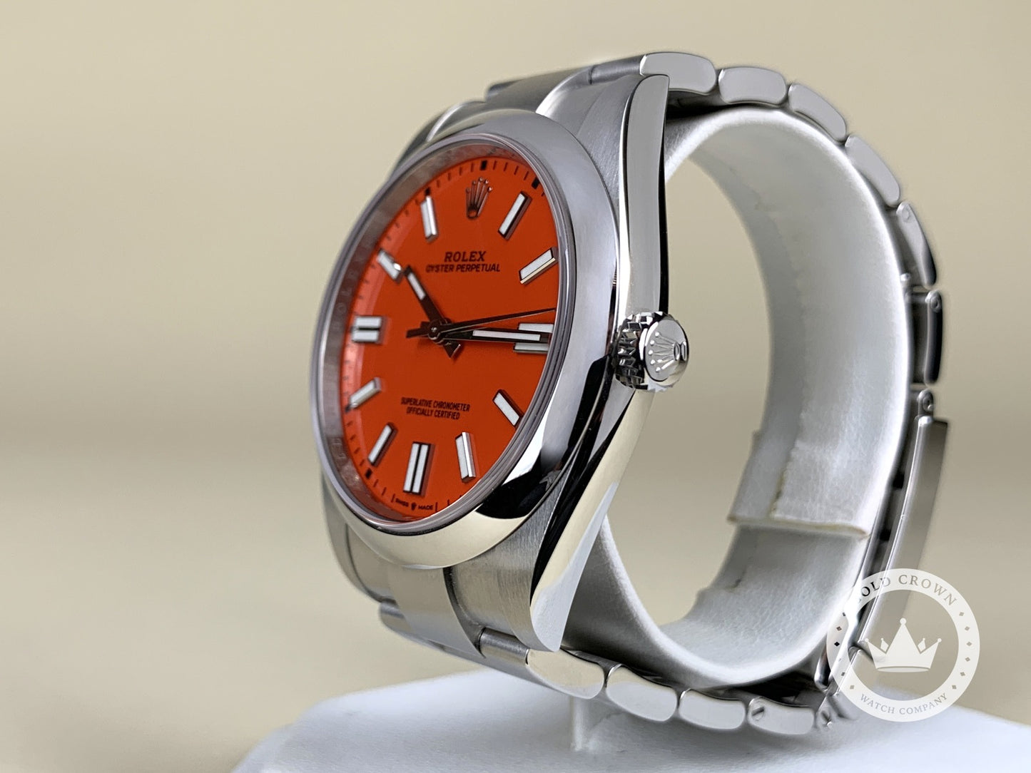 Rolex Oyster Perpetual 124300 “Coral” Full Set