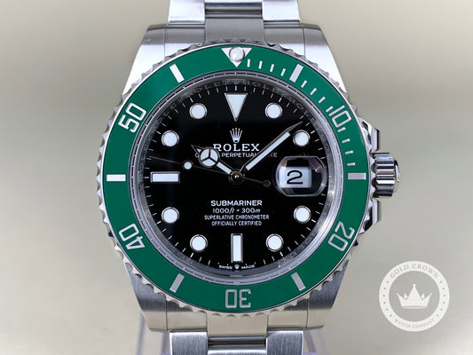 Rolex Submariner 126610LV “Kermit” Full Set