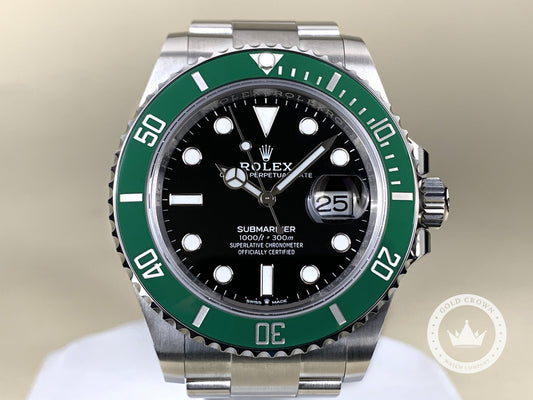 Brand New Rolex Submariner 126610LV “Starbucks” Full Set