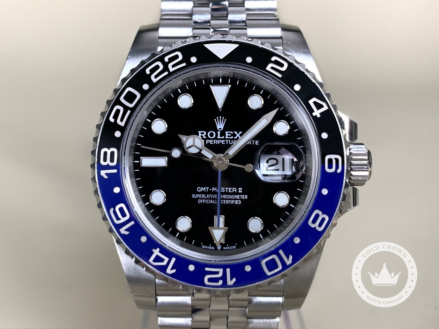 Rolex GMT-Master II 126710BLNR “Batgirl” Full Set