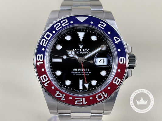 Rolex GMT-Master II  126710BLRO  “Pepsi” Full Set