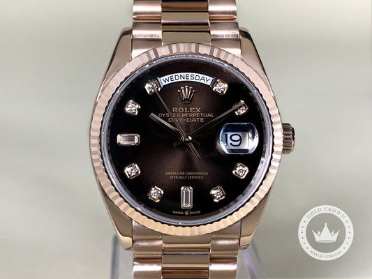 Rolex Day-Date Ombre Dial 128235 Watch