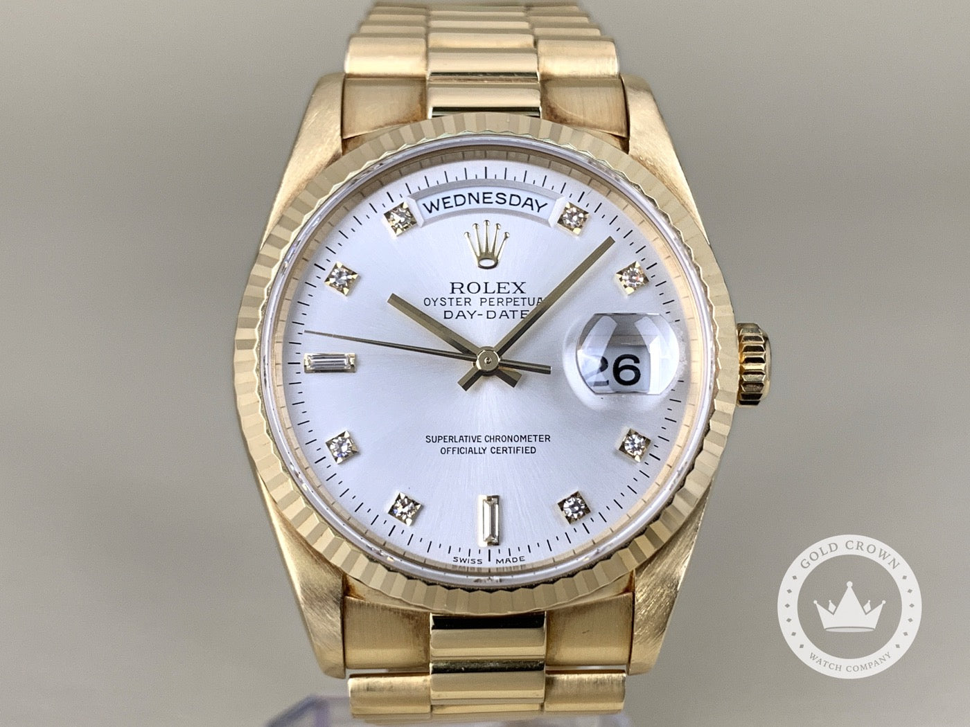 18238 Rolex Day-Date 18238 Full Set – Gold Crown Watch Company