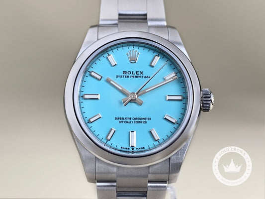 Rolex Oyster Perpetual 31  277200 “Tiffany” Full Set