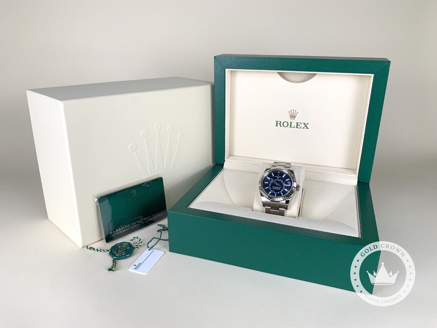 Rolex Sky-Dweller 326934 Watch, Box, and Paper