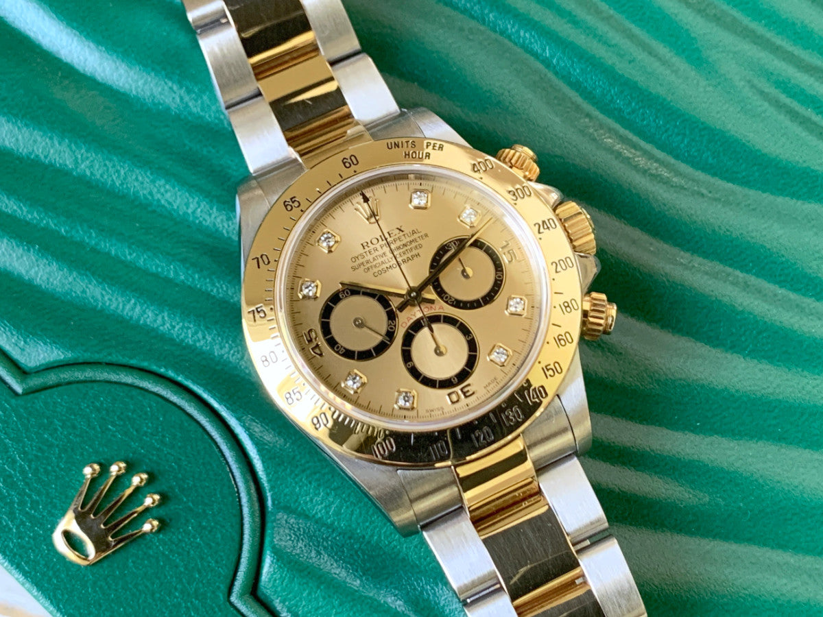 Rolex best sale gold crown